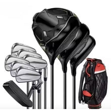 Black Elite Full Golf Club Set with Bag